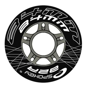 Náhradní kolečka k bruslím 84 mm 82A balení blistr 4 ks