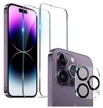 Tvrzené sklo supreme set iphone 14 pro čiré