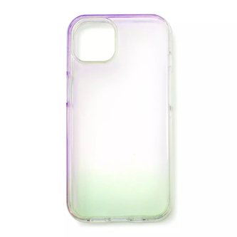 Kryt Aurora Case pro iPhone 13 Pro duhový gelový fialový kryt