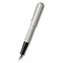 Faber-Castell Hexo Silver Matt plnicí pero hrot F