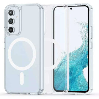 Etui Flexair Hybrid Magsafe pro Samsung Galaxy A54 5G Clear