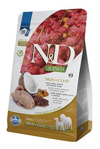 N&D Quinoa DOG Skin&Coat Venison Adult M/L 2,5kg