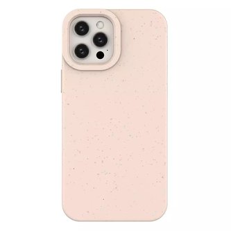 Eco Case Case pro iPhone 12 Pro Max Silikonový kryt na telefon růžový