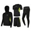 Runner 4M fitness set zelená velikost oblečení XXL