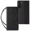 Magnet Strap Case Case pro Samsung Galaxy S22 (S22 Plus) Pouch Wallet Mini Lanyard Pendant Black