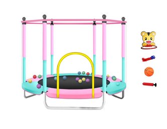 Dětská trampolína SEDCO 122 cm s ochrannou sítí a vybavením