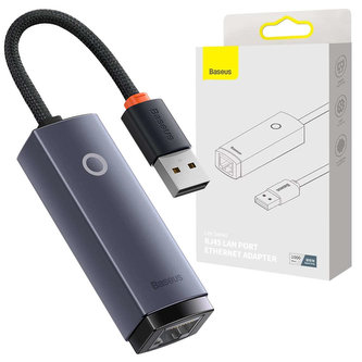 Adaptér LAN síťové karty Baseus Erhernet USB-A na RJ45 1000Mbps adaptér