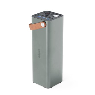 Multifunkční hliníková power banka 46200mAh Epico vesmírně šedá