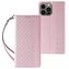 Magnet Strap Case Case pro iPhone 12 Pro Max Pouch Wallet Mini Lanyard Pendant Pink