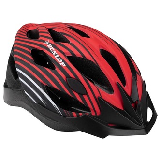 Dunlop - MTB cyklistická přilba v. L (červená)