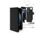 PURO Wallet Odnímatelné pouzdro pro Apple iPhone 12/ 12 Pro Black