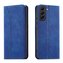 Magnet Fancy Case Case pro Samsung Galaxy S22 Pouch Card Wallet Card Holder Card Holder Blue