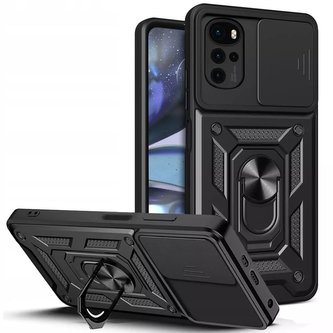 Camshield pro motorola moto g22 / e32 / e32s černý