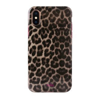 PURO Glam Leopard Cover – kryt pro iPhone Xs / X (Leo 2)