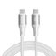 Cable Joyroom Light-Speed USB-C to USB-C SA25-CC5 , 100W , 1.2m (white)