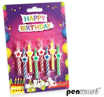 Świeczki urodzinowe 8szt