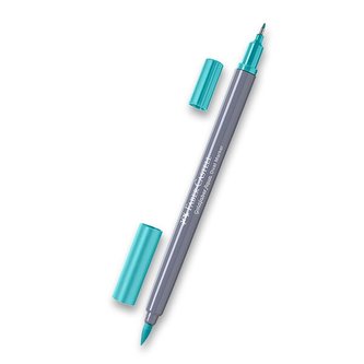 Popisovač Faber-Castell Goldfaber Aqua Dual Marker výběr barev kobaltově zelená, 356