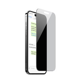 Puro Privacy Tempered Glass - Tvrzené ochranné sklo s filtrem soukromí pro iPhone 15 Plus