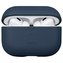 UNIQ Terra ochranné pouzdro na sluchátka pro AirPods Pro 2. generace z pravé kůže modrá/vesmírně modrá