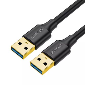UGREEN kabel USB - USB kabel (samec - USB 3.2 Gen 1) 1 m černý (US128 10370)