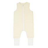 Mušelínový spací pytel s nohavicemi Cream; Barva: smetanová; Velikost: 3 - 5 let