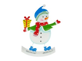sněhulák plech 21cm - houpací 8885791