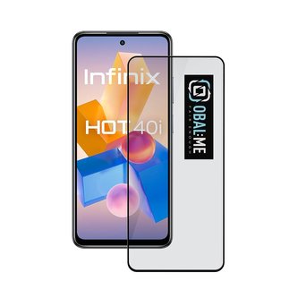 OBAL:ME 5D Tvrzené Sklo pro Infinix Hot 40i Black OBAL:ME 5D Tvrzené Sklo pro Infinix Hot 40i Black