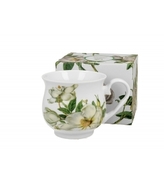 Porcelánový hrnek buclák na stopce Magnolia 530 ml v krabičce