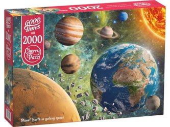 CherryPazzi Puzzle -  Planeta Země v Galaxii 2000 dílkú CherryPazzi Puzzle -  Planeta Země v Galaxii 2000 dílkú