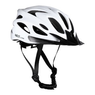 MTW291 BÍLÁ VEL.L (55-61 CM) HELMA NILS EXTREME