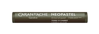 Umělecký pastel "Neopastel", raw umber, CARAN D'ACHE 7400.049 Umělecký pastel "Neopastel", raw umber, CARAN D'ACHE 7400.049