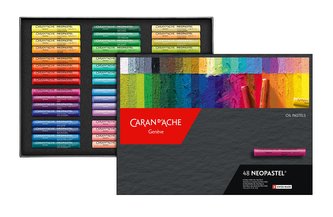 Umělecké pastely "Neopastel", 48 barev, CARAN D'ACHE 7400.348