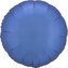Balon foliowy Lustre Azure niebieski okrągły 43cm