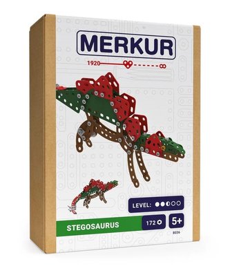 Stavebnice MERKUR Stegosaurus 172ks v krabici 13x18x5cm Stavebnice MERKUR Stegosaurus 172ks v krabici 13x18x5cm