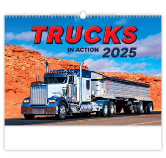 Kalendář Trucks in Action