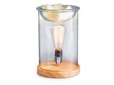 CW.Aromalampa El.Vintange Bulb/Wood & Glass