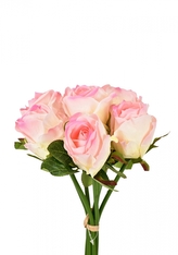 Svazek růžových růží 30 cm