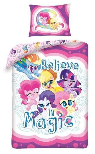 HALANTEX Povlečení ve vaku My Little Pony Believe  Bavlna, 140/200, 70/90 cm