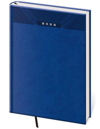 Týdenní diář B5 Print Classic modrý