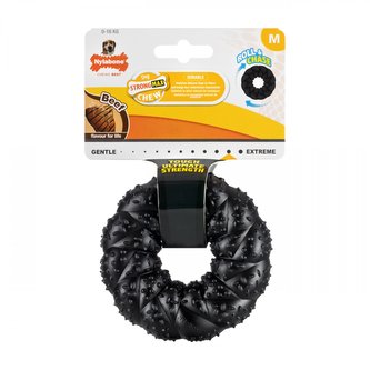 Nylabone hračka Strong kruh příchuť hovězí M