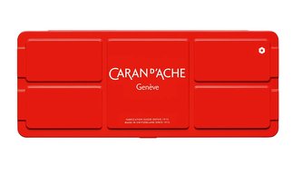 Kvašové barvy, pánvičky, 8 barev, CARAN D'ACHE 1000.308