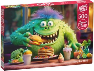 CherryPazzi Puzzle -  Užij si svůj oběd! 500 dílkú CherryPazzi Puzzle -  Užij si svůj oběd! 500 dílkú