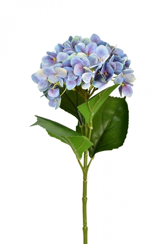 Umělá hortenzie modrá 68 cm