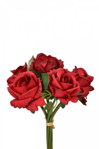 Svazek červených růží 30 cm