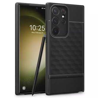 Telefon Caseology Parallax na Samsung Galaxy S23 Ultra Matte Black