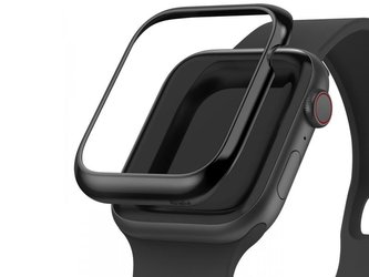 Styling rámečku Ringke pro Apple Watch 4/5/6 / SE 44 mm lesklá černá