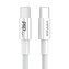 Kabel USB-C na USB-C Vipfan P02, 1 m (bílý)