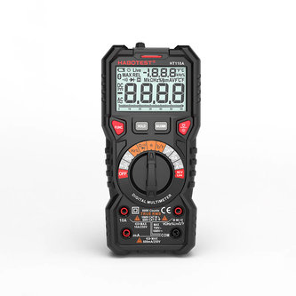 Digitální multimetr se svítilnou Habotest HT118A, True RMS, NCV