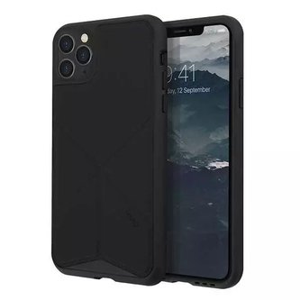 UNIQ pouzdro Transforma iPhone 11 Pro Max černá / ebenově černá