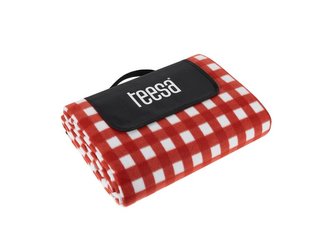 Deka TEESA 200x300cm - červená mřížka Deka TEESA 200x300cm - červená mřížka